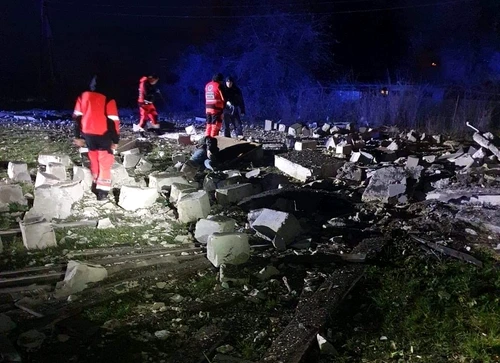 Resturi de rachete rusești au căzut într-un sat de graniță din Polonia FOTO Arhivă