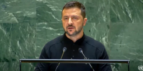 Volodimir Zelenski a cerut „pace reală”, în discursul susținut la ONU Foto   Captură video ONU jpg
