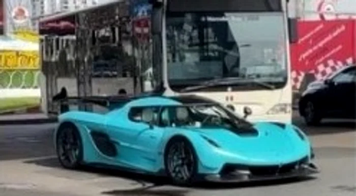 Andrew Tate şi-a făcut praf supermaşina de 5 milioane de dolari. Foto: captura video