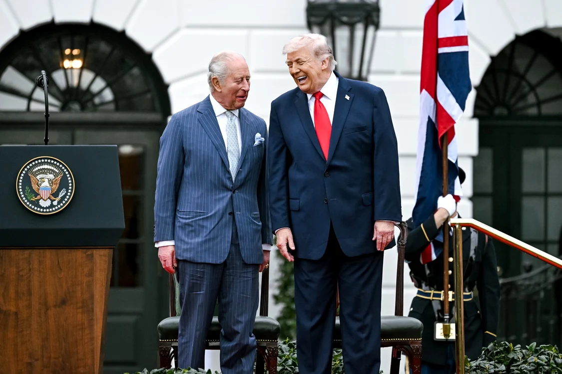 Regele Charles și Donald Trump la Casa Albă   The White House jpg