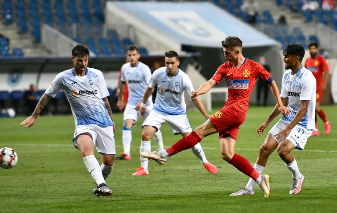 FCSB și Universitatea Craiova ar putea merge braț la braț în turul 2 preliminar al Ligii EuropaFOTO: Sportpictures.eu