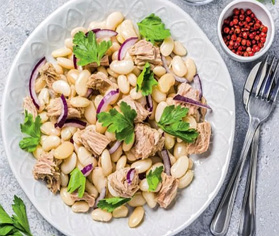 salata de fsole cu ton jpg