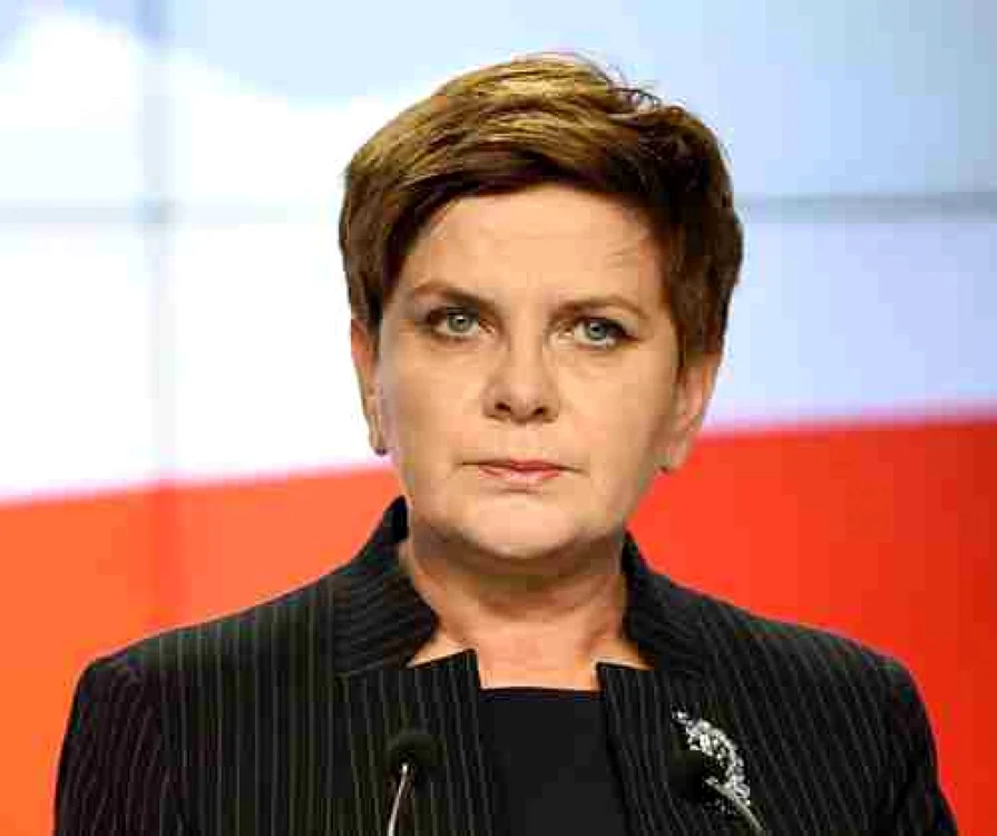 Premierul polonea Beata Szydlo FOTO AFP