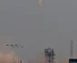 Racheta New Shepard a companiei Blue Origin se ridică din Van Horn Texas cu Jeff Bezos Mark Bezos Oliver Daemen si Wally Funk la bord 20 iulie 2021 FOTO Getty Images / Joe Raedle
