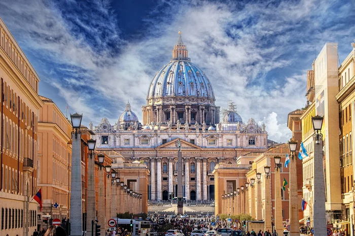 Vaticanul este cel mai mic stat din lume / foto: Pixabay