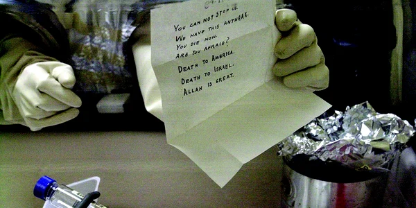 Anthrax letter sent to Senator Leahy (1) jpg