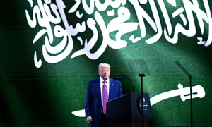 AFP  20250513  46J94CU  v1  HighRes  SaudiUsDiplomacyEconomyForum jpg