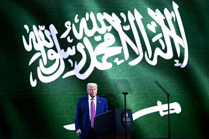 Donald Trump la Riad FOTO AFP