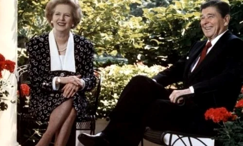 Ronald Reagan i a cerut scuze lui Margaret Thatcher după ce a invadat Grenada jpeg