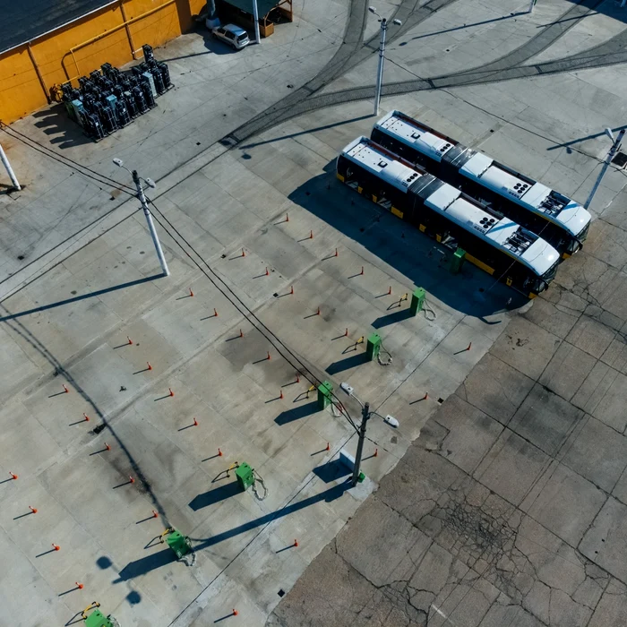 Autobuze electrice Karsan la Timișoara FOTO PMT