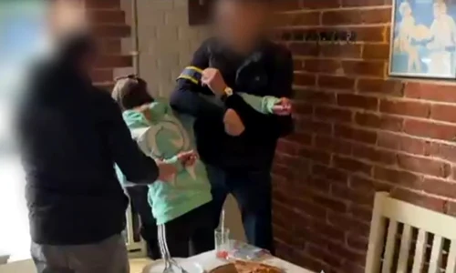 ucraineanca arestata captură video Poliţie Ucraina jpg