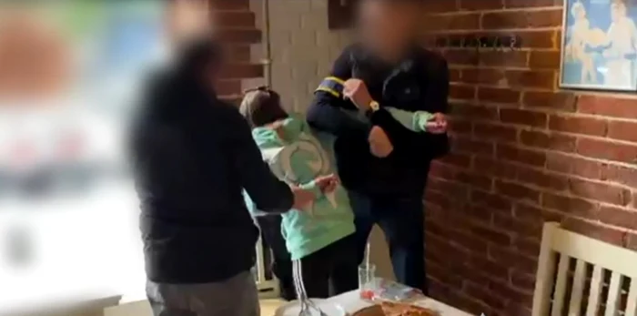 ucraineanca arestata captură video Poliţie Ucraina jpg