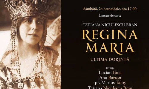 Lansare de carte: "Regina Maria  Ultima dorinţă" de Tatiana Niculescu Bran jpeg