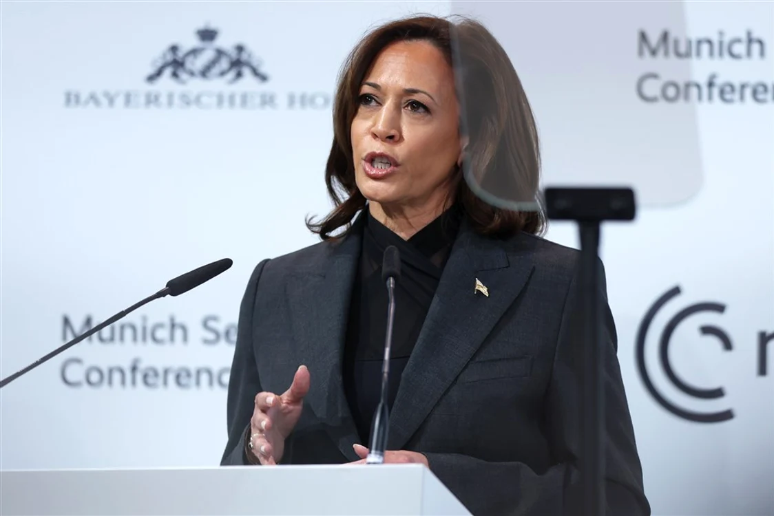 Kamala Harris la Conf de Securitate de la Munchen 2023 FOTO EPA EFE jpg