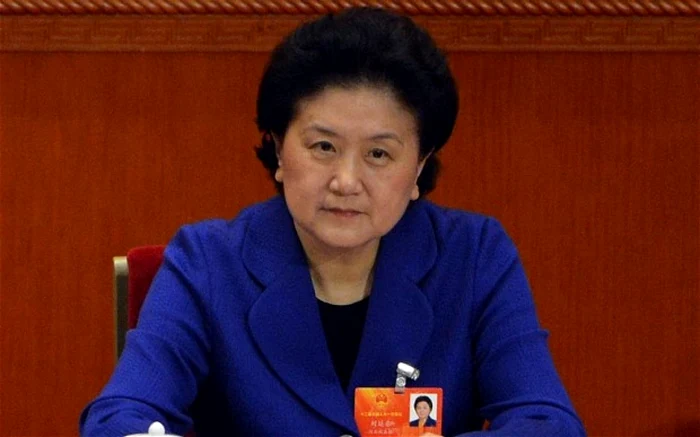 Liu Yandong, cea mai puternică femeie din China FOTO AFP