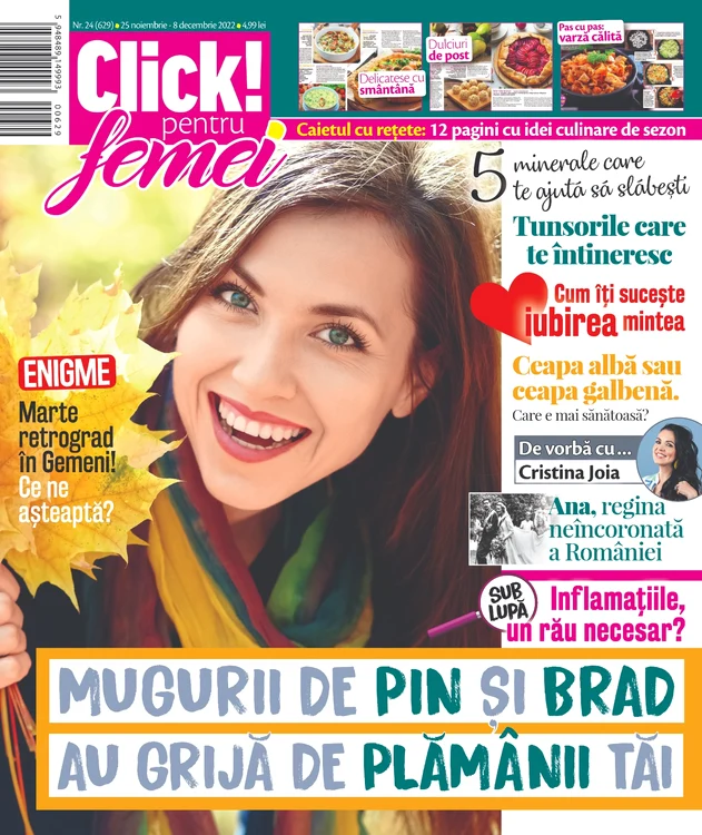 A aparut cea mai nouă editie a revistei Click! pentru femei jpeg