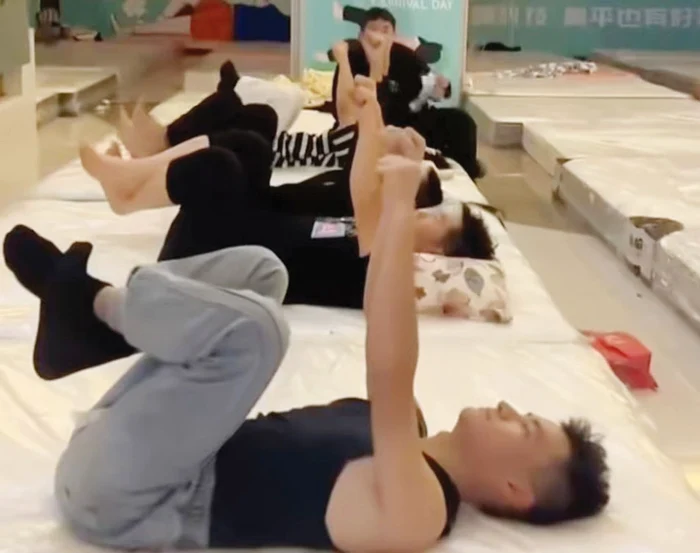 Această competiţie  este foarte populară  în China. SURSĂ FOTO: CAPTURI VIDEO DOUYIN