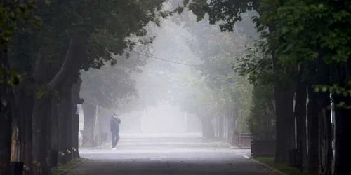 Meteo - vreme -  ceata in Bucuresti FOTO Mediafax