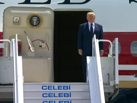 Donald Trump la Ankara/FOTO: Captură video Reuters
