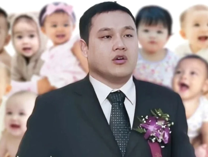 Xu Bo își dorește și mai mulți copii (Foto: Weibo)