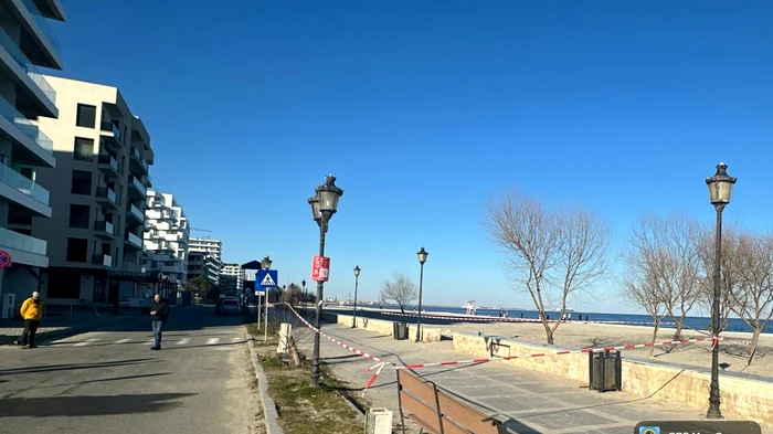 Autoritățile au împrejmuit zona FOTO: Facebook/Diana Buzoianu