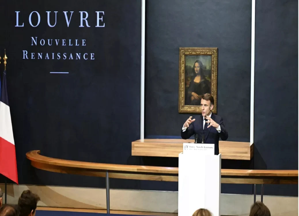 Macron anunță investiția uriașă pentru renovarea Muzeului Luvru