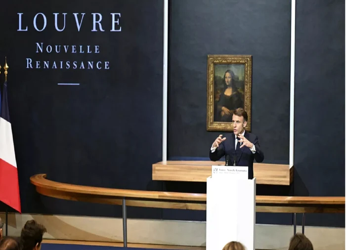 Macron anunță investiția uriașă pentru renovarea Muzeului Luvru