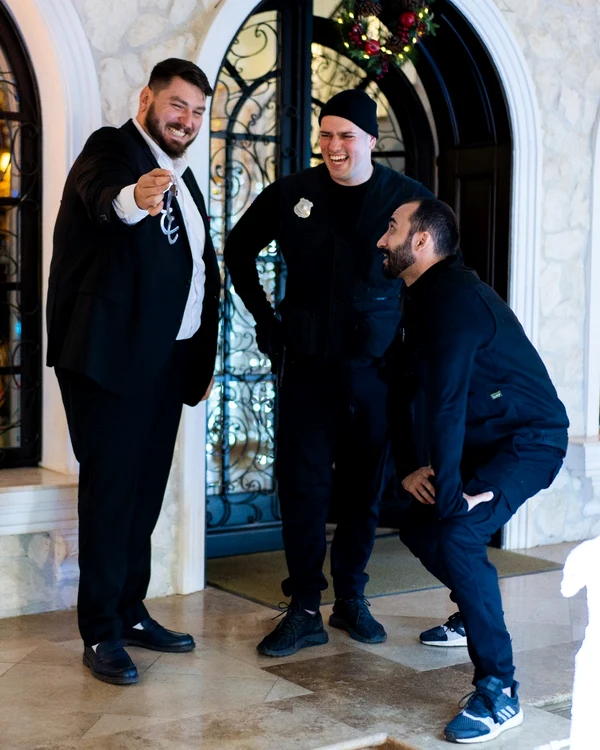 A fost distracție la filmări