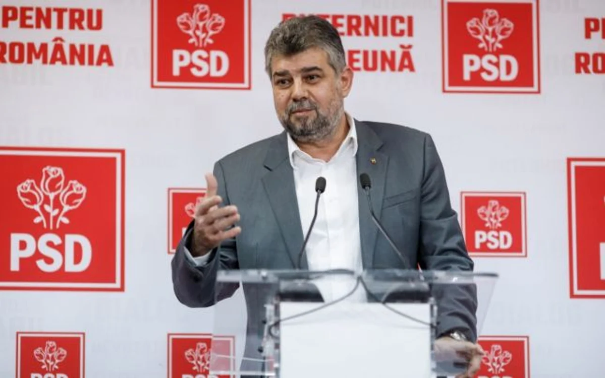 
    Preşedintele interimar al Partidului Social Democrat, Marcel Ciolacu, a anunţat, luni seara, la TVR 1, că „în principiu" va candida la șefia PSDFOTO: adevarul.ro  