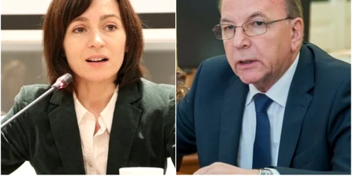 Maia Sandu si Oleg Vasnetov