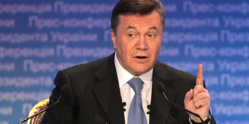 Preşedintele ucrainean Viktor Ianukovici 