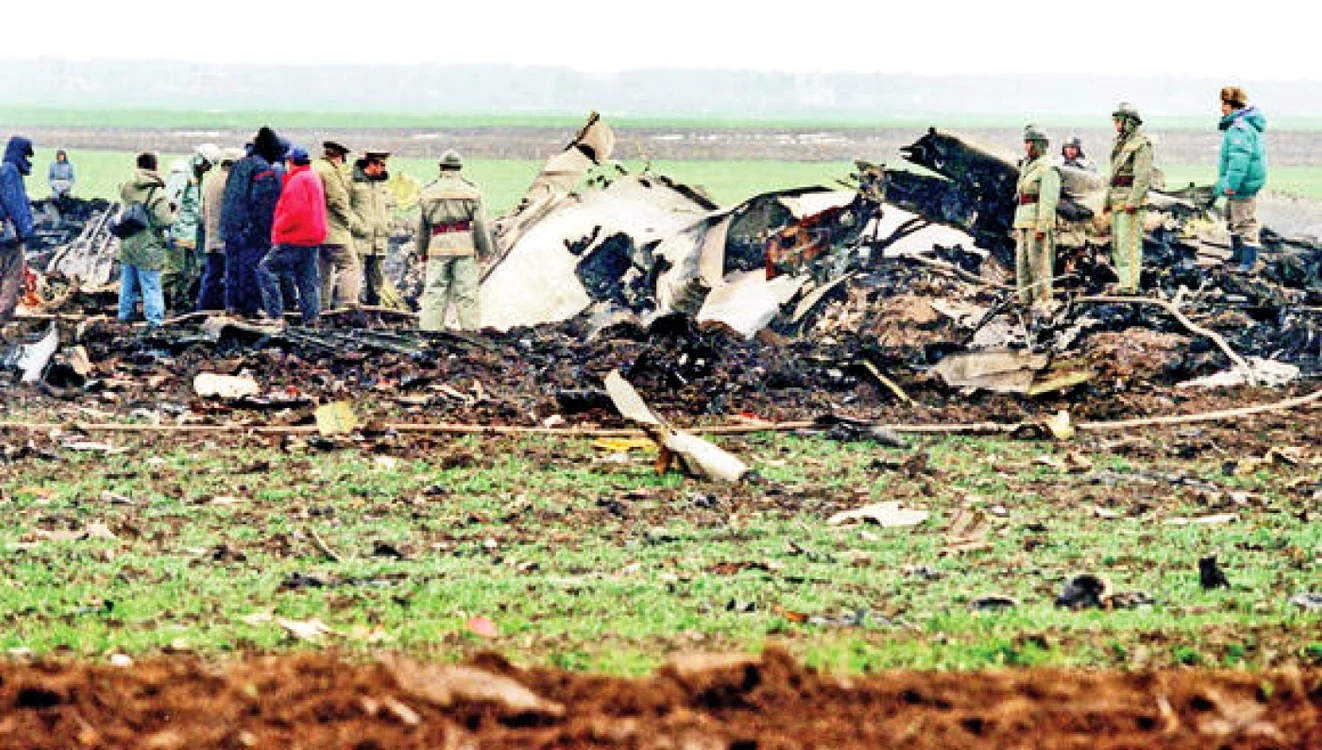 Tragedia aviatică de la Baloteşti FOTO Click