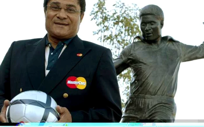 Eusébio, considerat unul dintre cei mai buni fotbalişti din toate timpurile FOTO Reuters