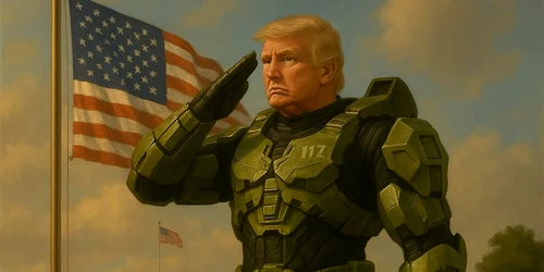 trump ai foto x the white house jpeg