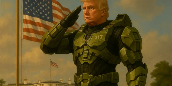 trump ai foto x the white house jpeg