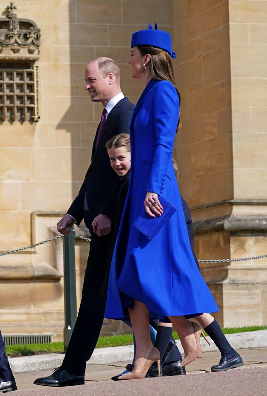 Kate Middleton la slujba de Paște 
