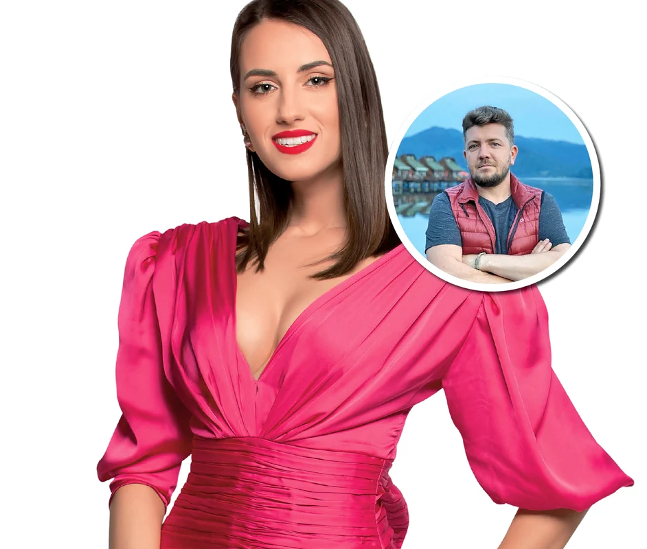 Andreea Străvoiu prezintă emisiunea "ROventura" de la Kanal D împreună cu colegul ei, George Mihai