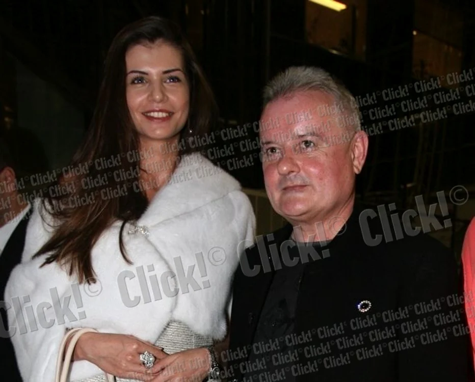 Monica Gabor şi Irinel Columbeanu, când formau un cuplu aparent fericit.