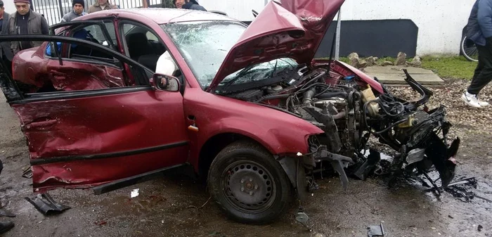 Accidentul rutier s-a petrecut în Petroşani. ARHIVĂ.