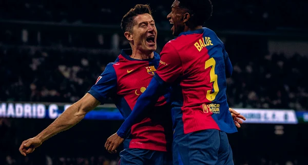Lewandowski și Balde au dat de pământ cu Real Madrid. Foto Facebook