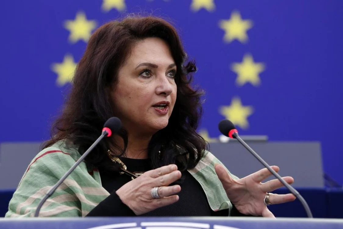 FOTO: EPA-EFE /  Comisara europeană Helena Dalli
