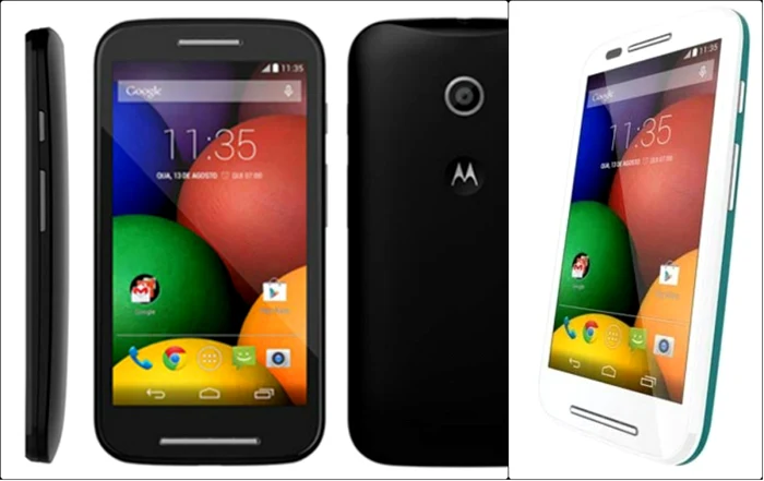 Motorola Moto E, un fel de Moto X, dar foarte ieftin.