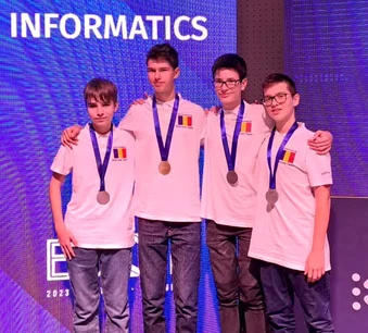Lotul României FOTO: Ministerul Educației