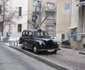 Un "Black cabs" londonez pe străzile din Timişoara Foto