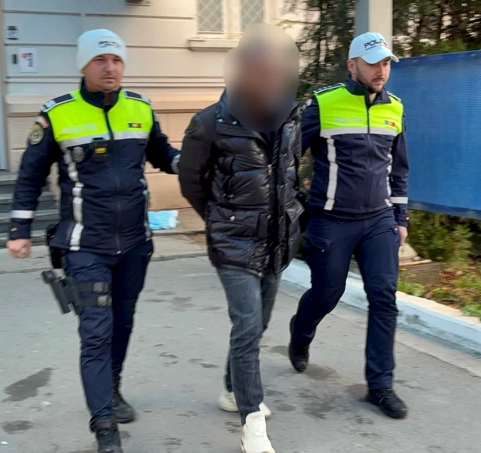 Interlopul Tani Fidis Băncuță a fost reținut FOTO: IPJ Constanța