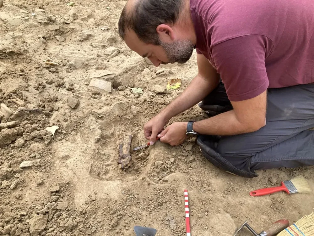 Cercetarea sitului arheologic de la Pilisszentiván