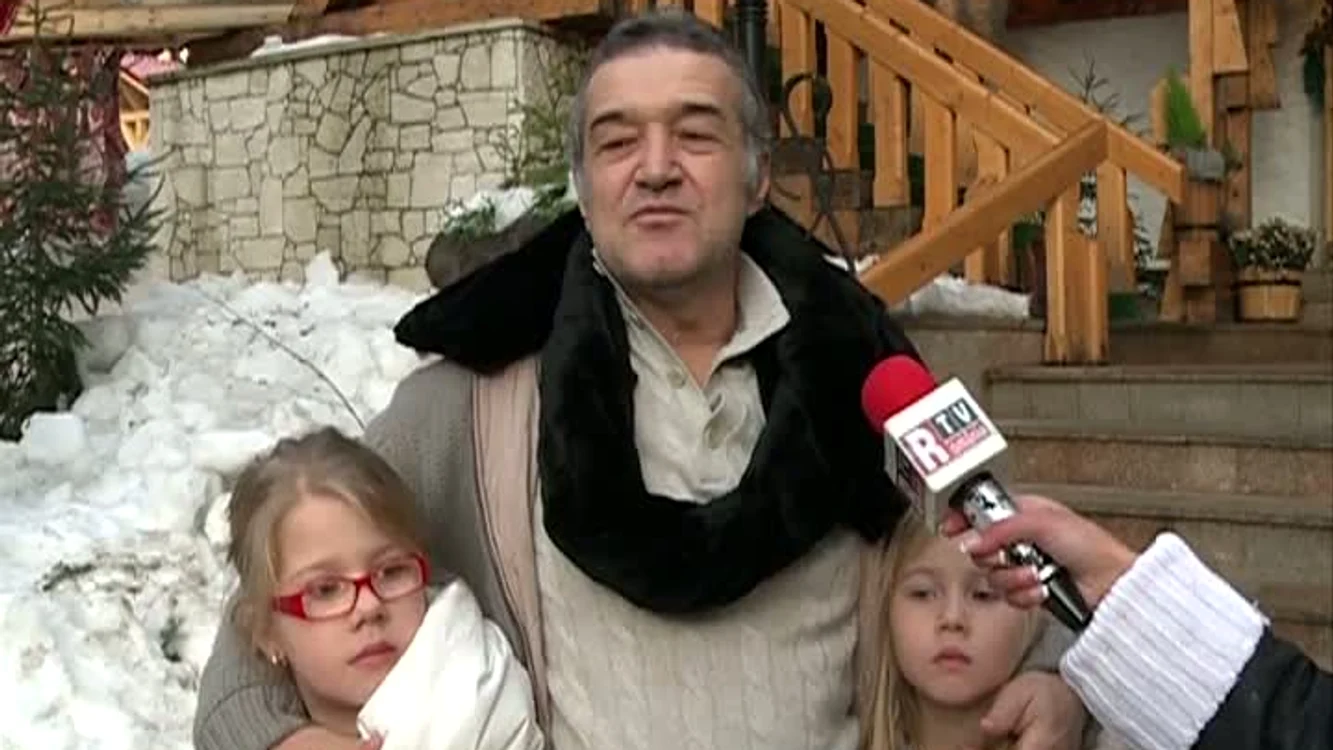 Gigi Becali, la munte