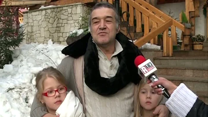 Gigi Becali, la munte