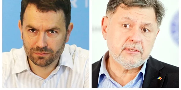 (articol) Cătălin Drulă - Alexandru Rafila (foto Mediafax Foto)