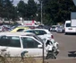 Parcarea Poliţiei sucevene se transformă într-un cimitir pentru maşini. FOTO Dănuţ Zuzeac